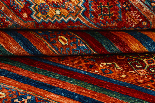 Multi Colored Kazak 4' 10 x 6' 8 - No. 71230