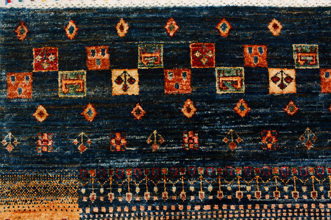 Multi Colored Kazak 4' 11 x 7' - No. 71232