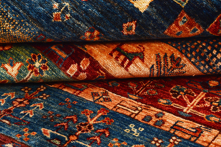 Multi Colored Kazak 4' 11 x 7' - No. 71232