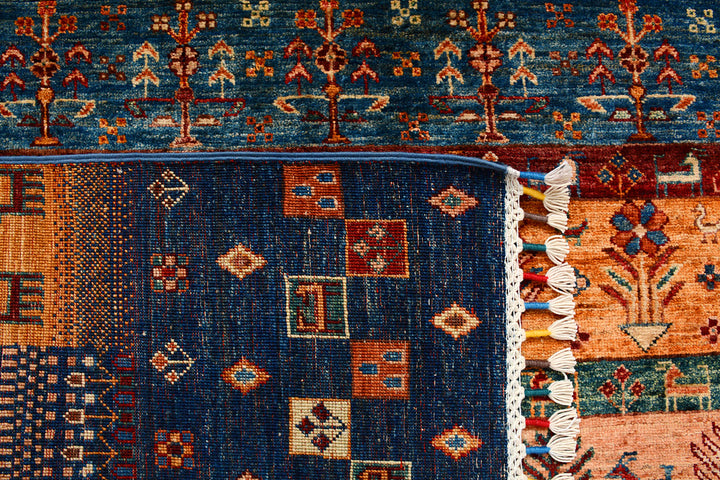 Multi Colored Kazak 4' 11 x 7' - No. 71232