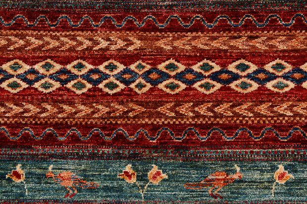 Multi Colored Kazak 4' 9 x 6' 7 - No. 71236