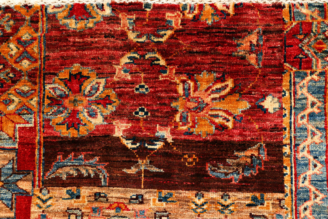 Multi Colored Kazak 5'  1" x 6'  7" - No. QA61460