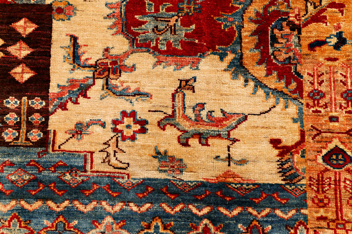 Multi Colored Kazak 5'  1" x 6'  7" - No. QA61460