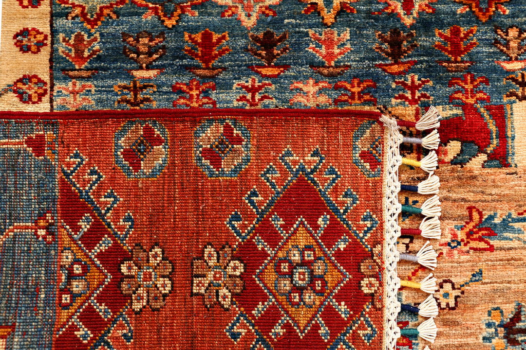 Multi Colored Kazak 5'  1" x 6'  7" - No. QA61460