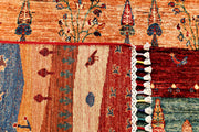 Multi Colored Kazak 4' 10 x 6' 9 - No. 71244
