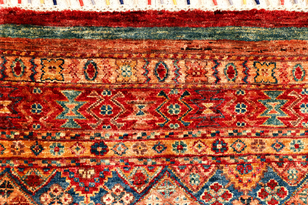 Multi Colored Kazak 6' x 8' 11 - No. 71267