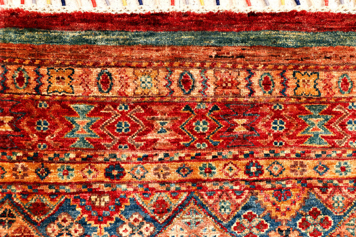 Multi Colored Kazak 6' x 8' 11 - No. 71267