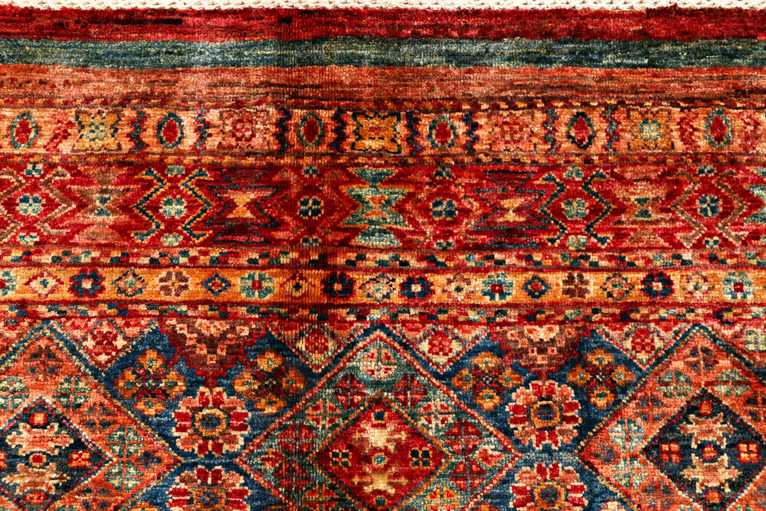 Multi Colored Kazak 6' x 8' 11 - No. 71267