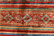Multi Colored Kazak 6' 3 x 8' 10 - No. 71268