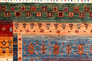 Multi Colored Kazak 6' 11 x 9' 10 - No. 71277