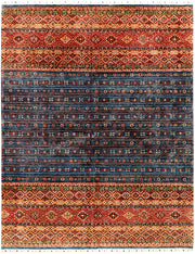 Multi Colored Kazak 6' 10 x 9' 9 - No. 71279