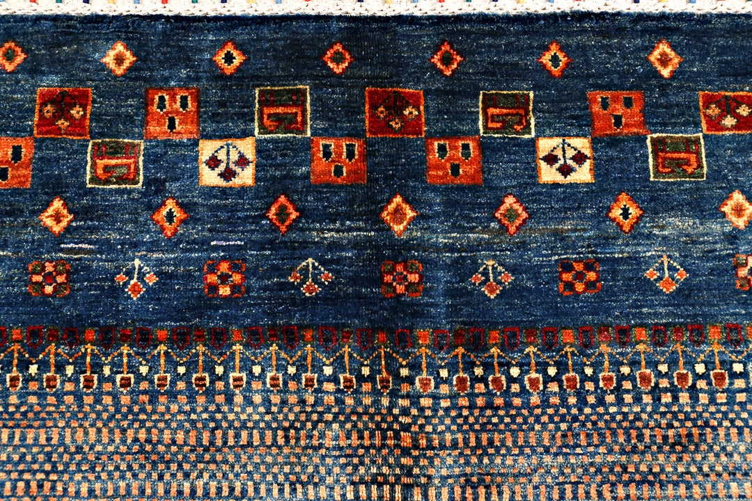 Multi Colored Kazak 7' x 9' 10 - No. 71280