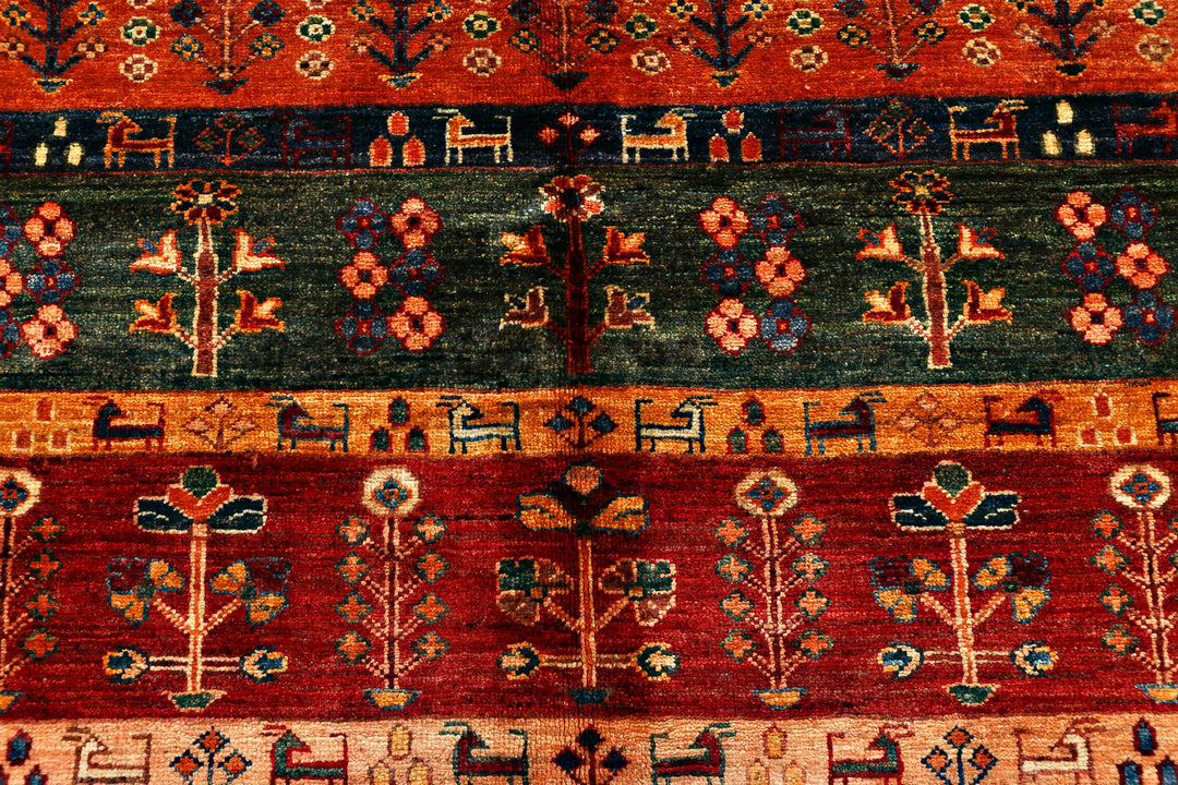 Multi Colored Kazak 7' x 9' 10 - No. 71280