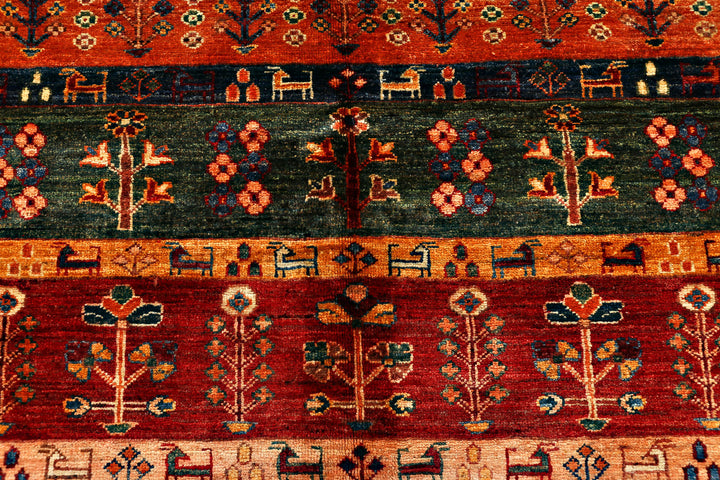 Multi Colored Kazak 7' x 9' 10 - No. 71280