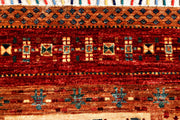Multi Colored Kazak 2' 8 x 7' 9 - No. 71287