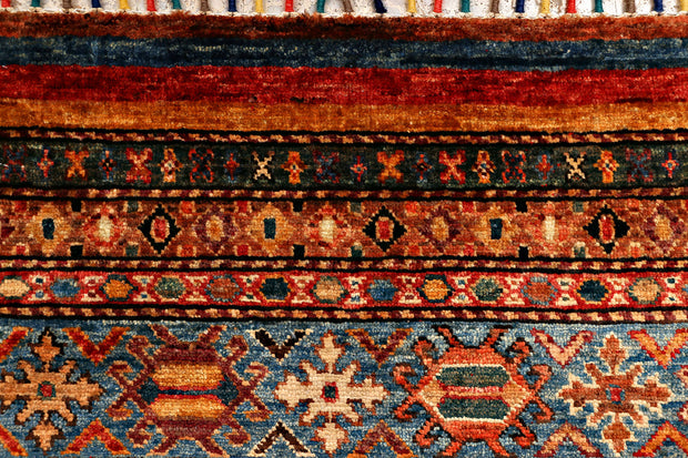 Multi Colored Kazak 2' 7 x 9' 9 - No. 71293