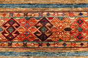Multi Colored Kazak 2' 10 x 9' 2 - No. 71299