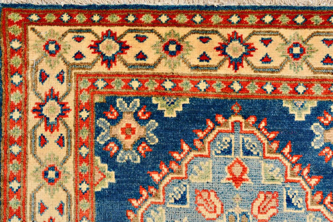 Midnight Blue Kazak 2' 8 x 9' 9 - No. 71321