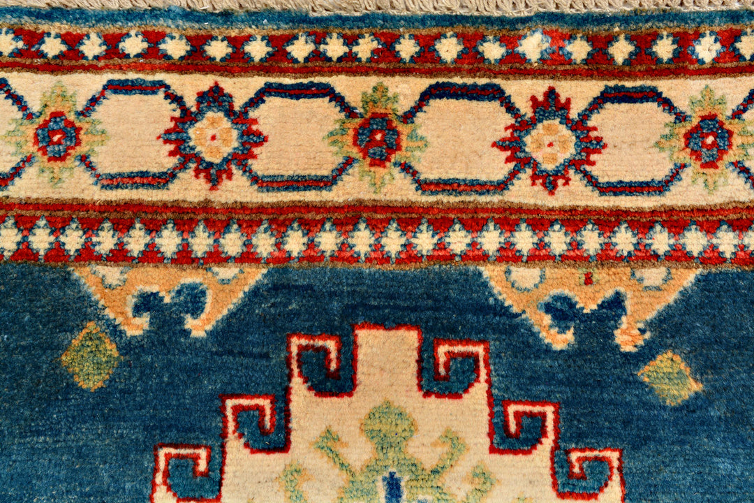 Cadet Blue Kazak 2' 7 x 9' 9 - No. 71324