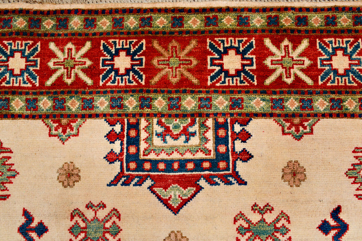 Blanched Almond Kazak 4' 10 x 6' 4 - No. 71329