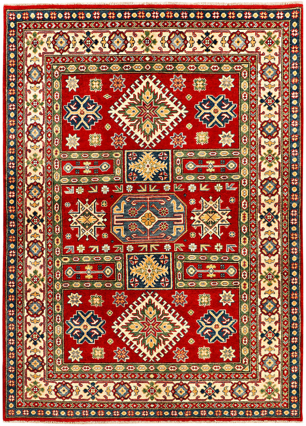 Red Kazak 4' 10 x 6' 11 - No. 71330