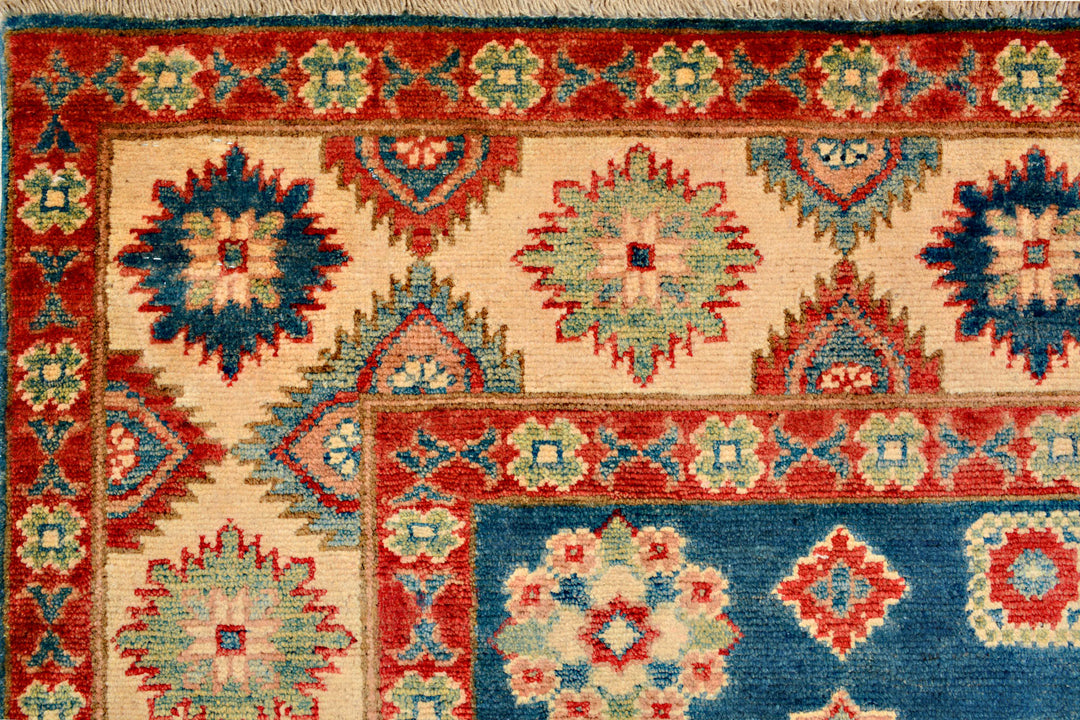 Cadet Blue Kazak 4' 9 x 6' 5 - No. 71343