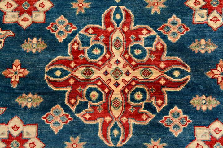 Cadet Blue Kazak 4' 9 x 6' 5 - No. 71343