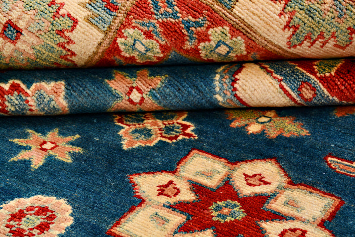 Cadet Blue Kazak 4' 9 x 6' 5 - No. 71343