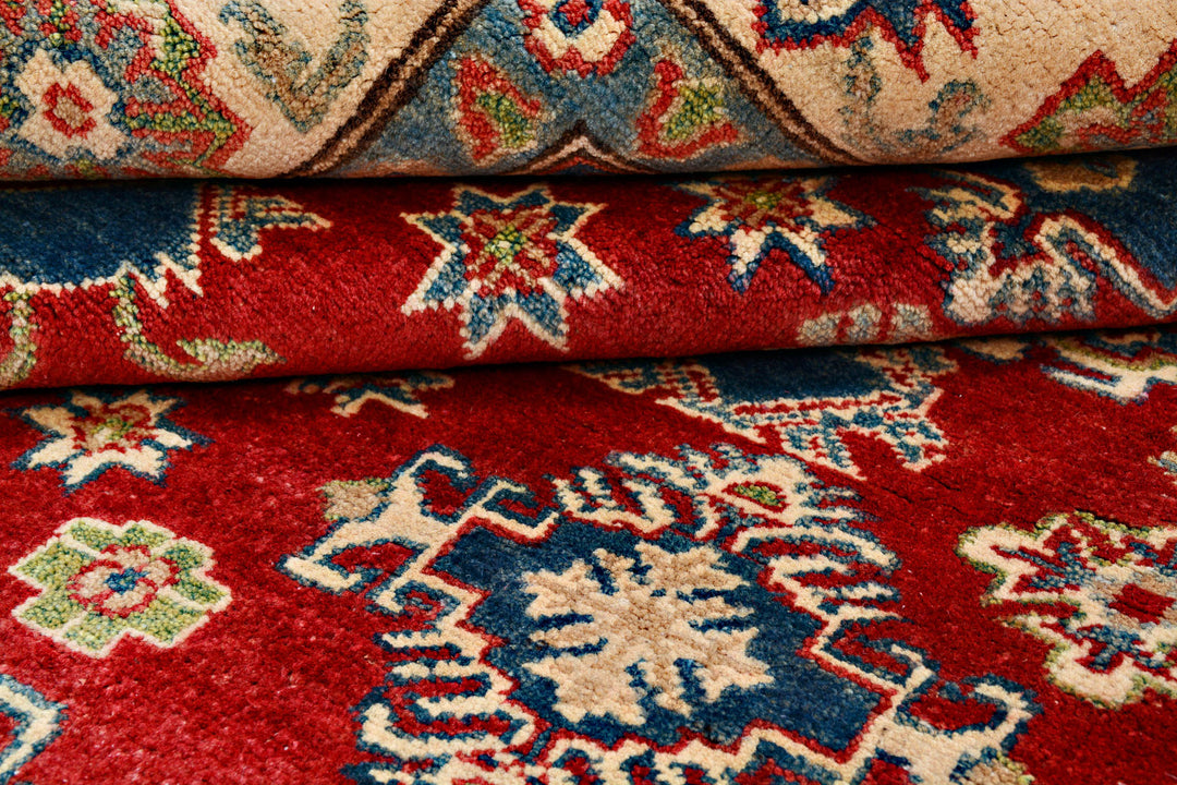 Firebrick Kazak 4' 11 x 6' 3 - No. 71344