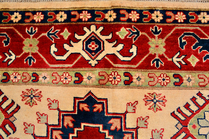 Blanched Almond Kazak 6' 6 x 9' 4 - No. 71347