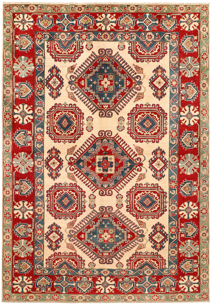 Blanched Almond Kazak 6' 8 x 9' 10 - No. 71348