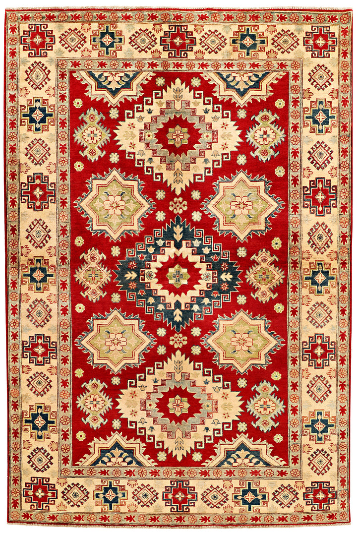 Firebrick Kazak 6' 6 x 10' - No. 71355