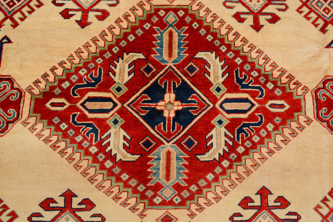 Blanched Almond Kazak 8' 2 x 11' - No. 71358