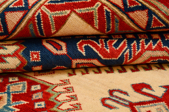 Blanched Almond Kazak 8' 2 x 11' - No. 71358