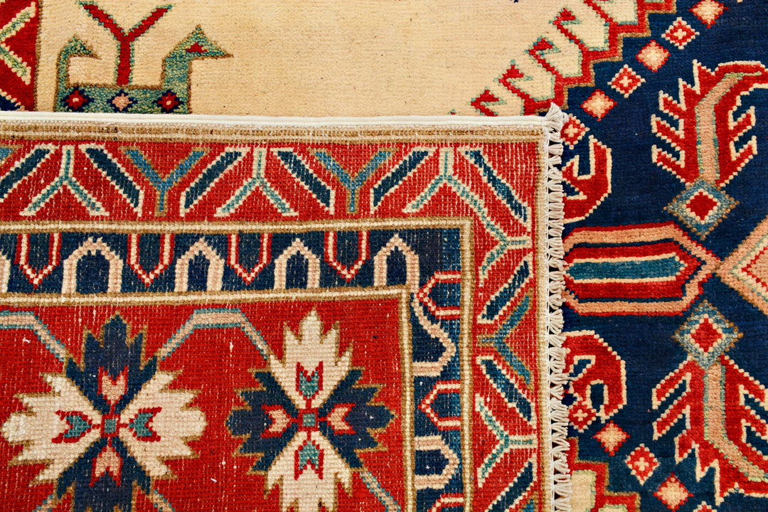 Blanched Almond Kazak 8' 2 x 11' - No. 71358