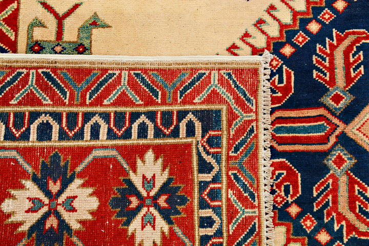 Blanched Almond Kazak 8' 2 x 11' - No. 71358