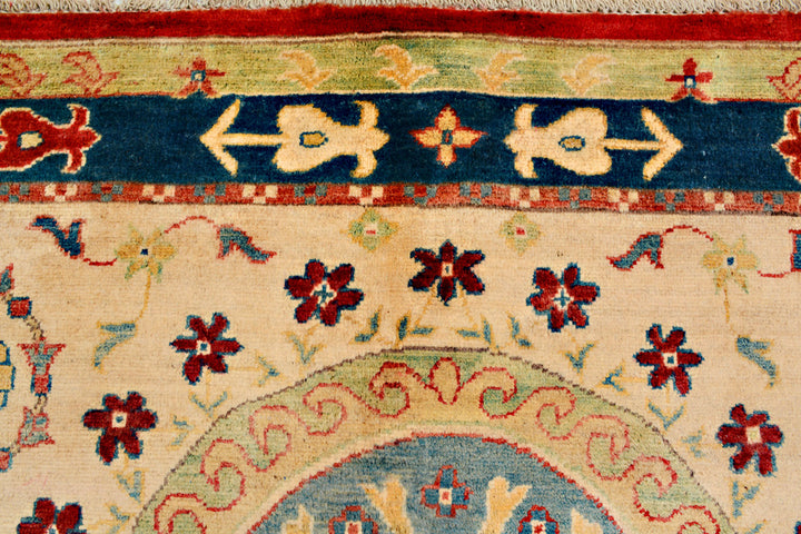 Firebrick Kazak 7' 9 x 9' 9 - No. 71359