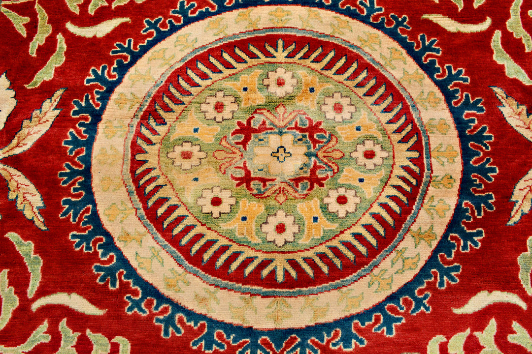 Firebrick Kazak 7' 9 x 9' 9 - No. 71359