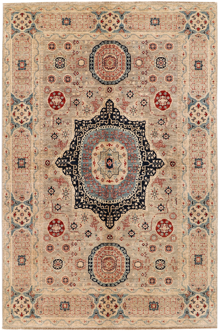 Bisque Mamluk 5' 11 x 8' 10 - No. 71369