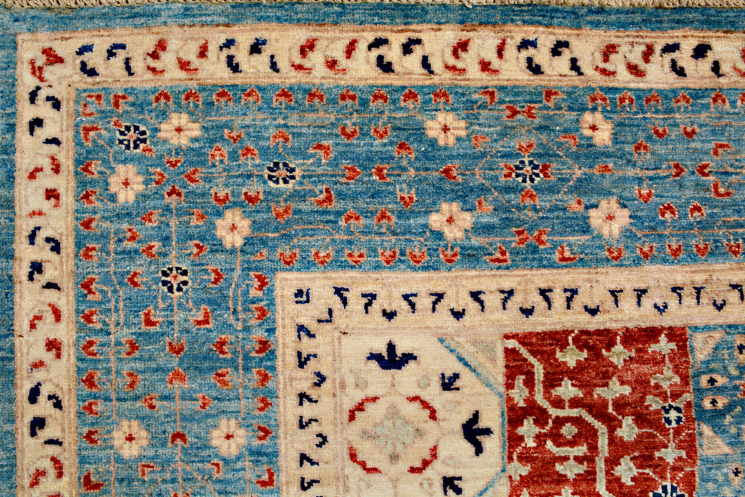 Multi Colored Mamluk 6'  5" x 9'  10" - No. QA53487