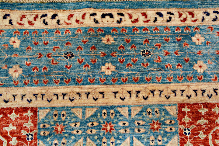 Multi Colored Mamluk 6'  5" x 9'  10" - No. QA53487