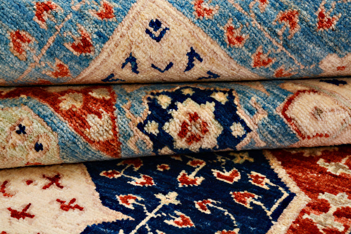 Multi Colored Mamluk 6'  5" x 9'  10" - No. QA53487