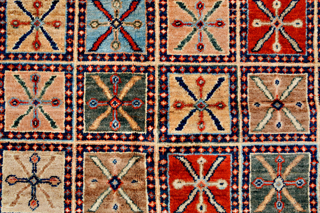 Multi Colored Ziegler 7'  10" x 9'  7" - No. QA69051