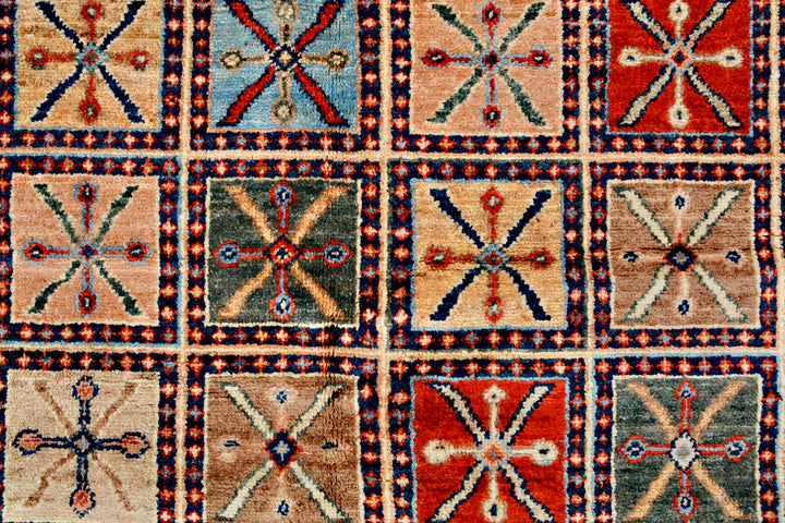 Multi Colored Ziegler 7'  10" x 9'  7" - No. QA69051