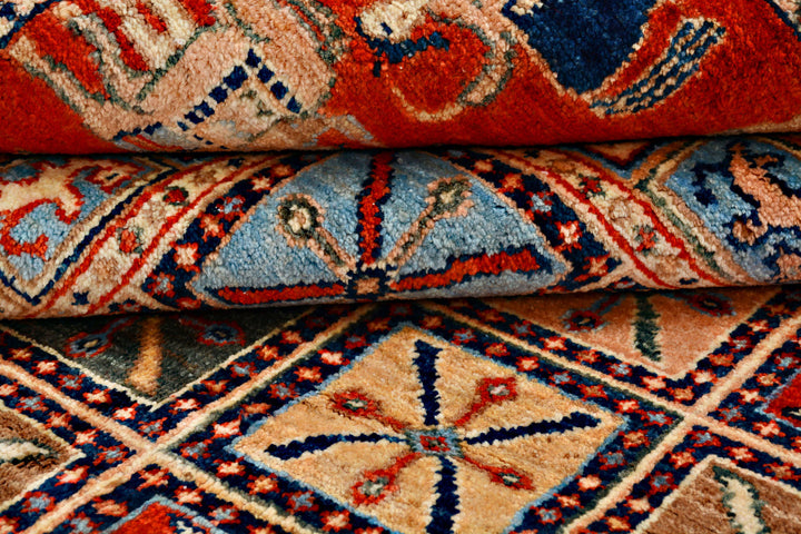 Multi Colored Ziegler 7'  10" x 9'  7" - No. QA69051