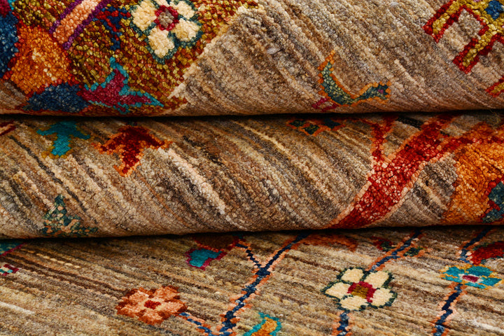 Burlywood Kazak 5' x 6' 9 - No. 71383