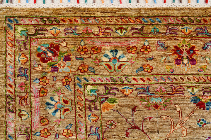 Burlywood Kazak 5'  10" x 8' " - No. QA87451