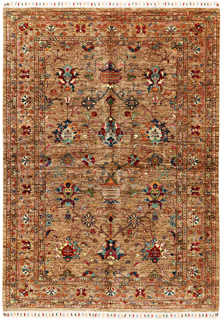 Burlywood Kazak 5'  10" x 8' " - No. QA87451