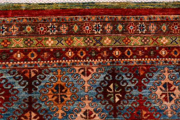 Multi Colored Kazak 5' 6 x 7' 9 - No. 71397