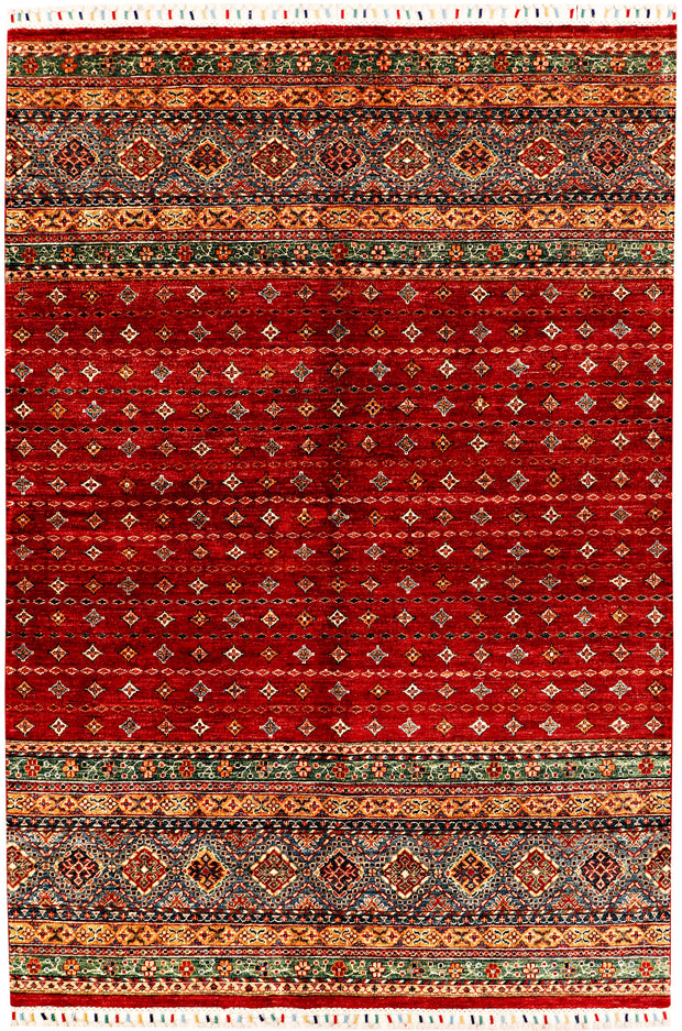 Multi Colored Kazak 5' 7 x 8' 6 - No. 71399
